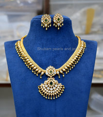 NECKLACE Necklace 845 MOZONITE EMERALD