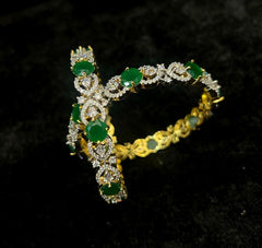 BRACELET/BANGLE bangle 003 EMERALD 2'8