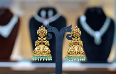 Earring Earrings 292 NAKSHI JADAU MIX MULTI COLOR