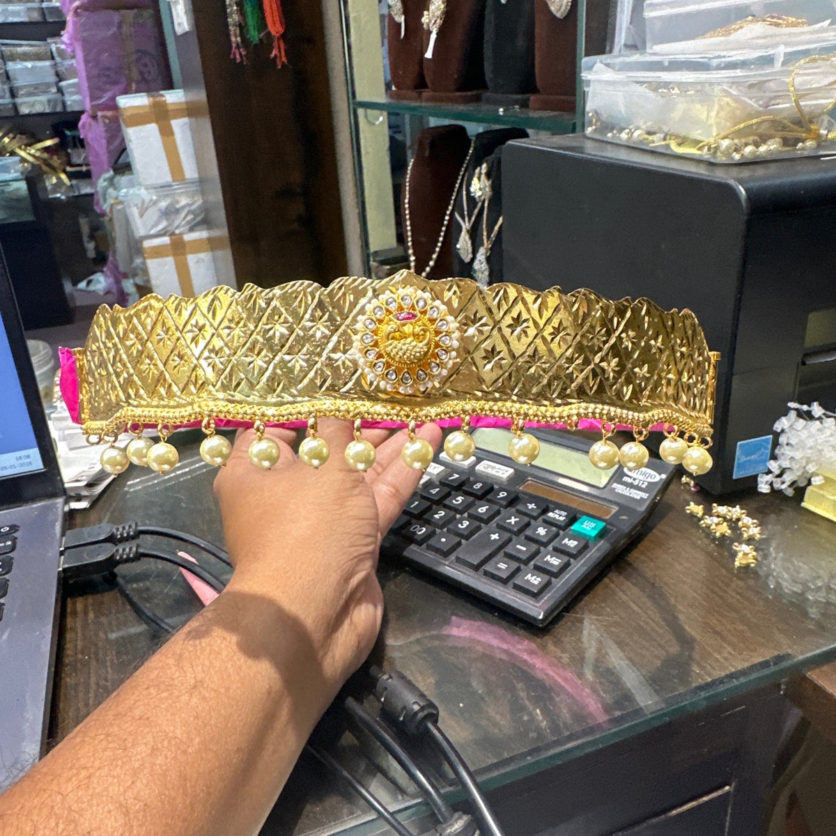 VADDANAM vaddanam 014 JADAU WHITE