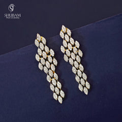 Earring Earrings 064 DIAMOND WHITE
