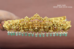 VADDANAM Baby vaddanam 026 NAKSHI ANTQIUE MULTI COLOR