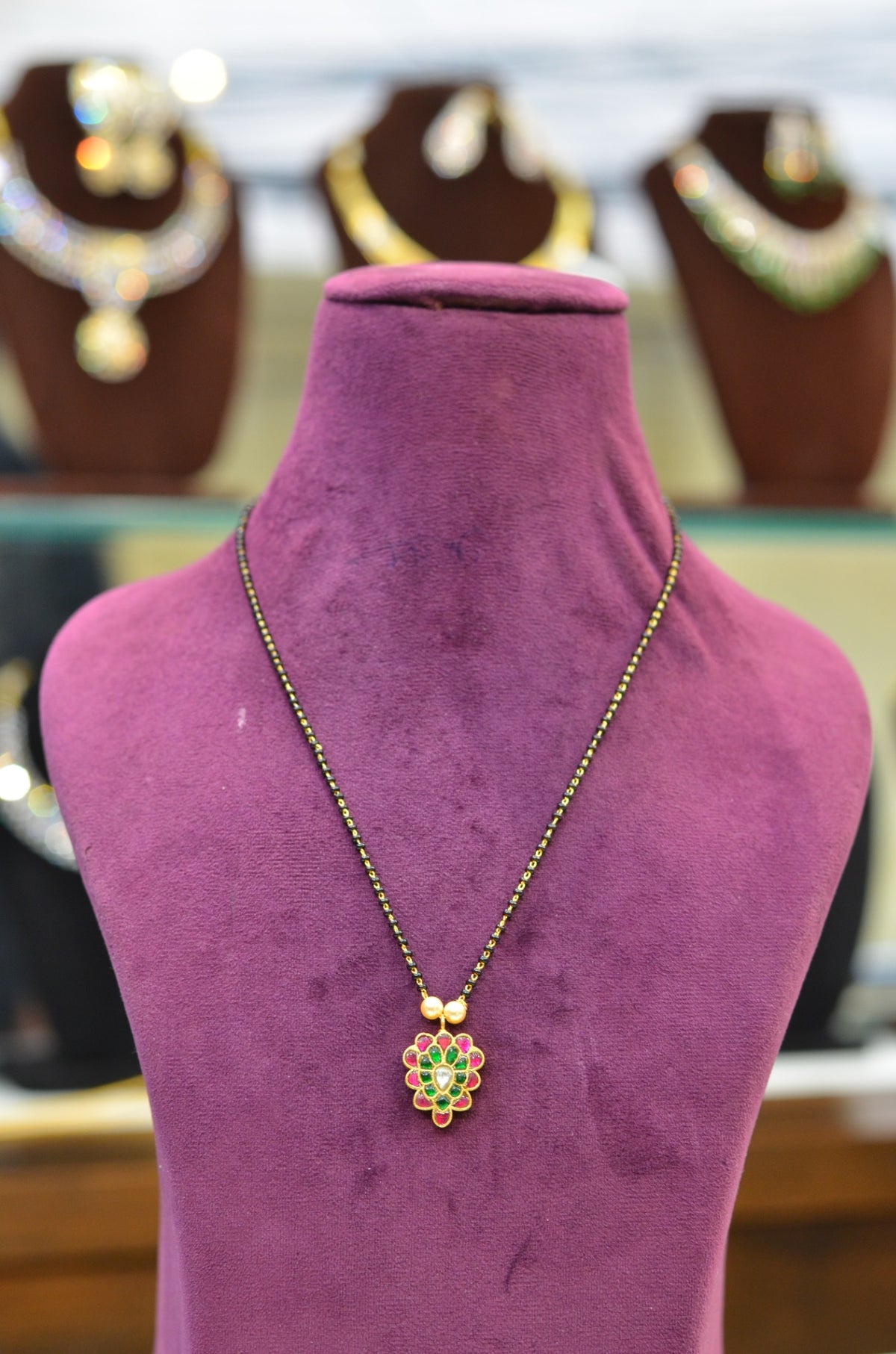 MANGALSUTRA mangalsutra 044 JADAU MULTI COLOR