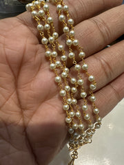 ACCESSORIES EAR Champswrl 5 line PEARLS medium