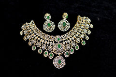 CHOKER Ch016 DIAMOND EMERALD