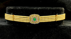 VADDANAM Vaddanam 086 PEARLS EMERALD