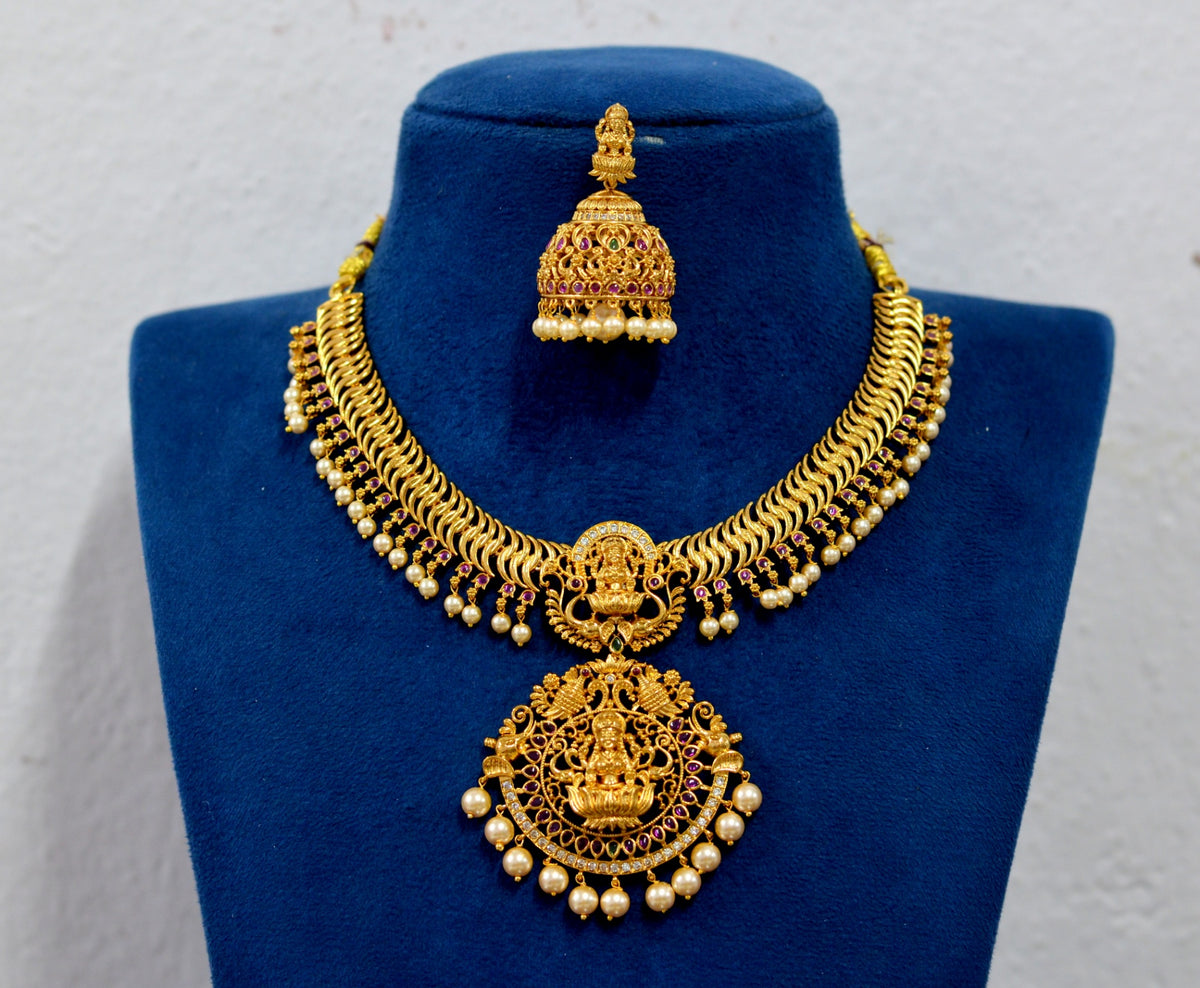 NECKLACE Necklace 936 NAKSHI ANTQIUE MULTI COLOR