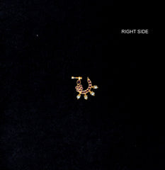 ACCESSORIES  Nose Ring 15 KEMPU RUBY