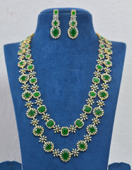 NECKLACE Necklace 909 DIAMOND EMERALD