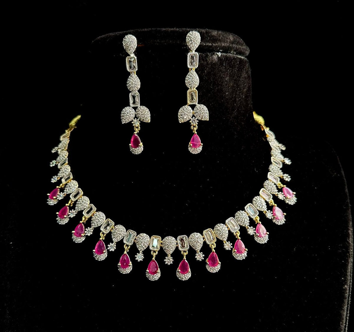 NECKLACE necklace 020 DIAMOND RUBY