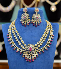 NECKLACE necklace 757 DIAMOND RUBY