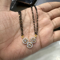 MANGALSUTRA MNG005 DIAMOND  WHITE