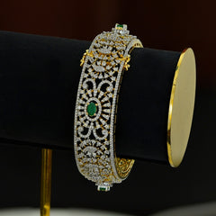 BRACELET/BANGLE Bangle 027 EMERALD 2 '6 Openable Bangle