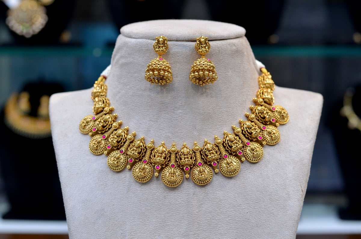 NECKLACE Necklace 957 NAKSHI JADAU MIX RUBY