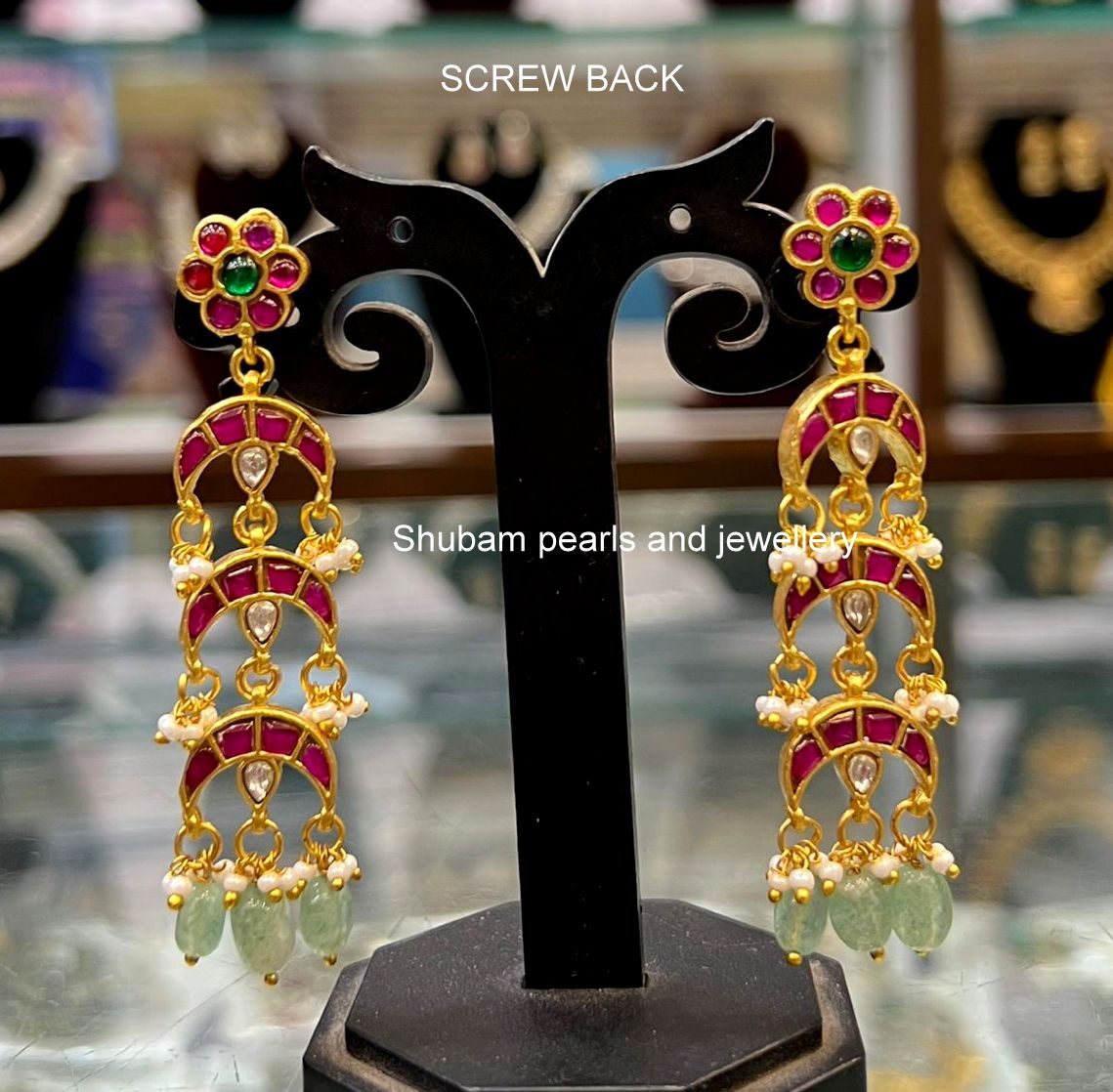 JADAU Earrings 061 JADAU MULTI COLOR