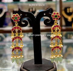 JADAU Earrings 061 JADAU MULTI COLOR