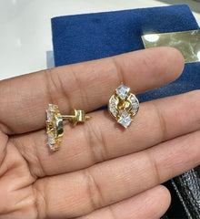Earring ER077 DIAMOND  WHITE