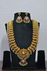 NECKLACE Necklace 667 Jadau Look Kemp Stone EMERALD
