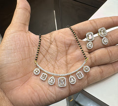 MANGALSUTRA MNG002 DIAMOND  WHITE