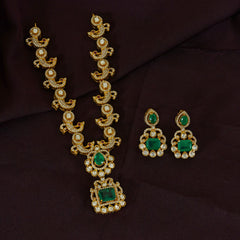 NECKLACE Necklace 941 MOZONITE EMERALD