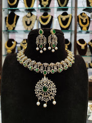 NECKLACE necklace 172 DIAMOND EMERALD