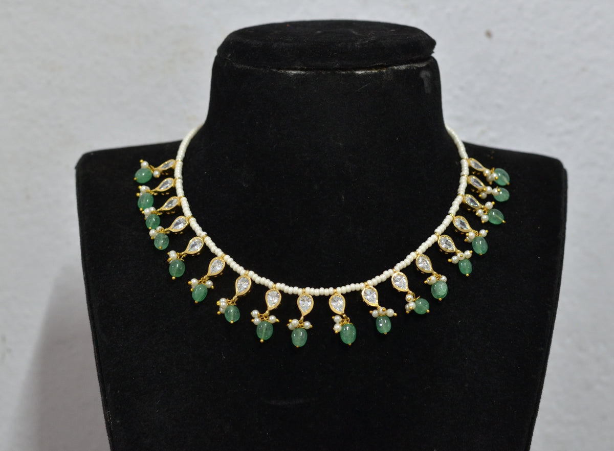 NECKLACE necklace 902 Uncut Handmade Simple Necklace