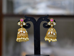Earring Earrings 266 MOZONITE RUBY