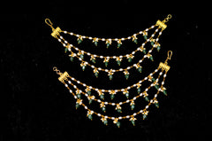 ACCESSORIES EAR CHAMPSWRL009 PEARLS medium