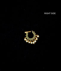 ACCESSORIES  Nose Ring 17 KEMPU EMERALD