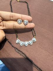 MANGALSUTRA MNG012 DIAMOND  WHITE