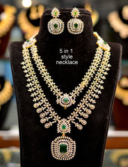 NECKLACE necklace 616 DIAMOND EMERALD