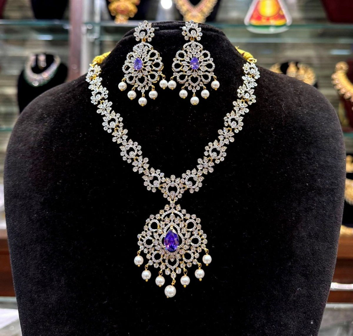 NECKLACE necklace 670 DIAMOND EMETHYST PURPLE