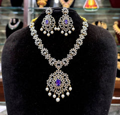 NECKLACE necklace 670 DIAMOND EMETHYST PURPLE