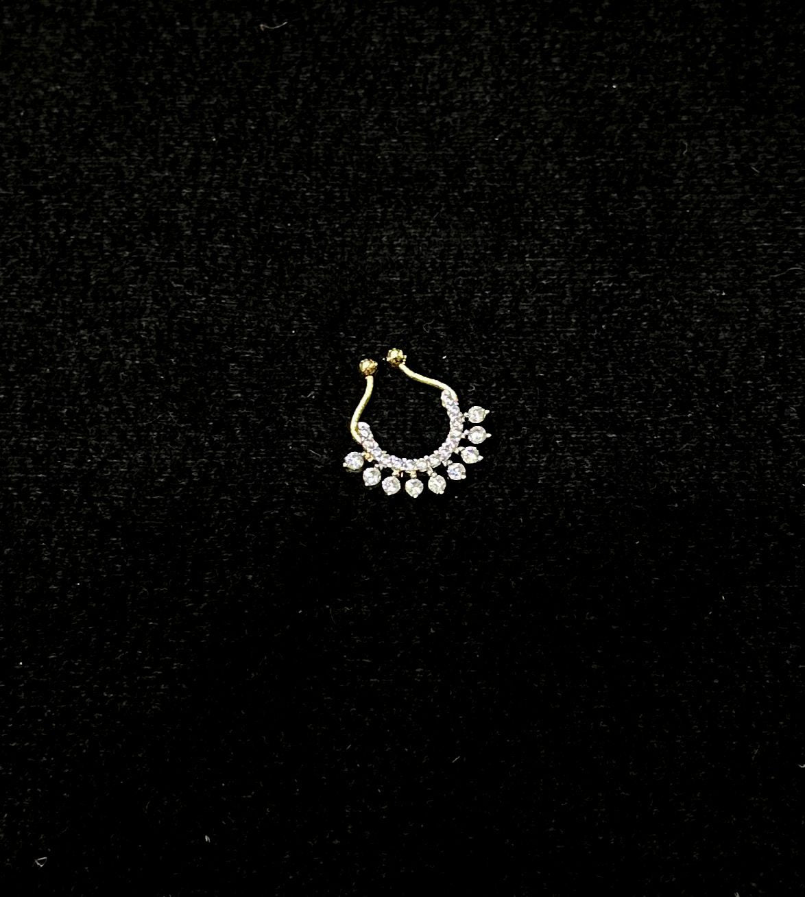 ACCESSORIES  septum ring 004 DIAMOND medium