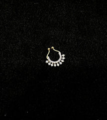ACCESSORIES  septum ring 004 DIAMOND medium
