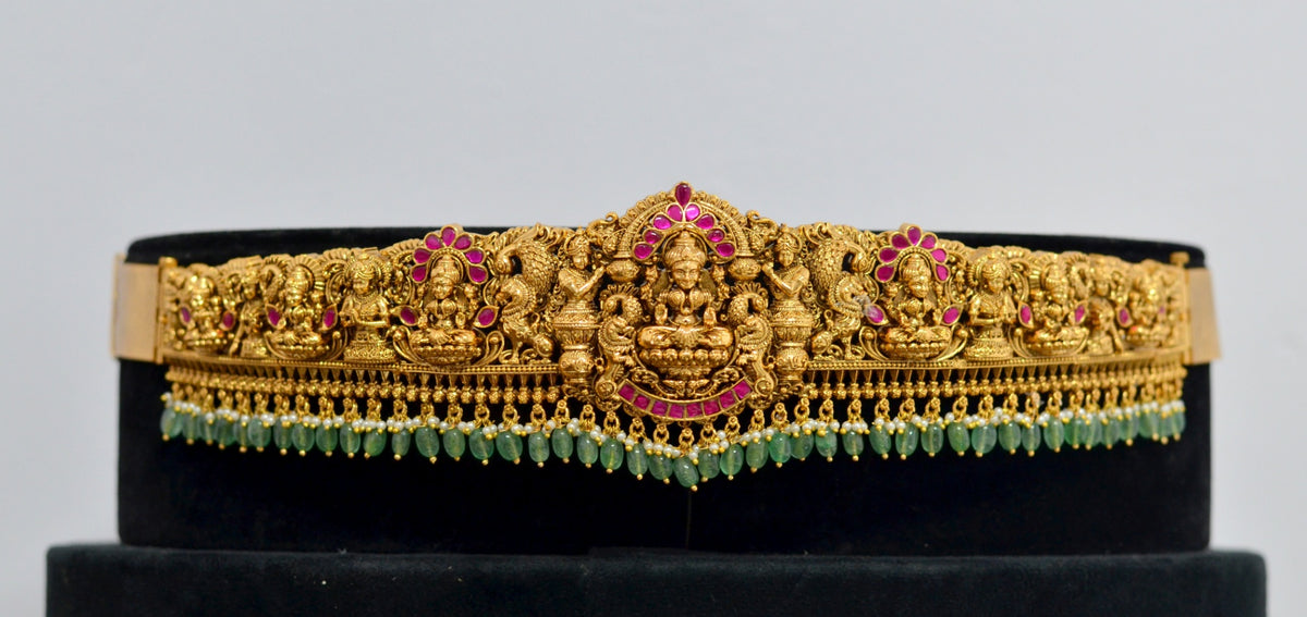 VADDANAM wb008 NAKSHI ANTQIUE MULTI COLOR