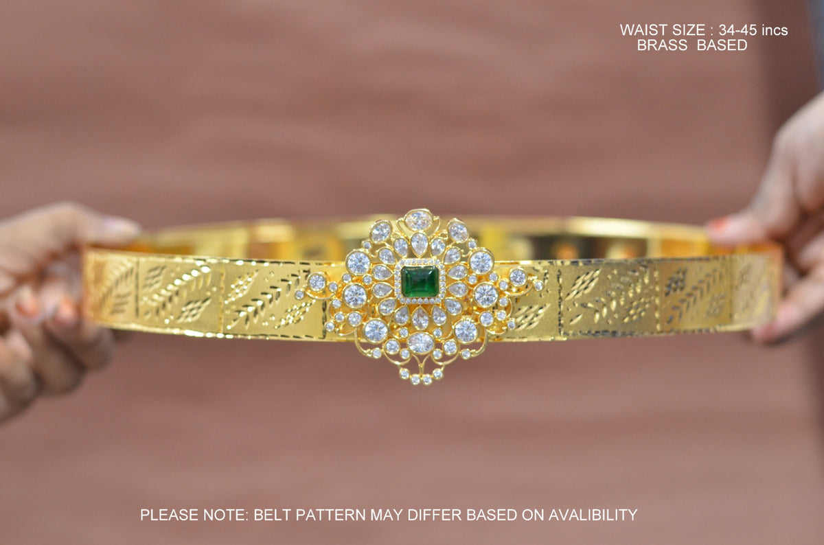 VADDANAM Wb116 GOLDEN STONE EMERALD