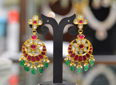 JADAU earrings 022 JADAU MULTI COLOR