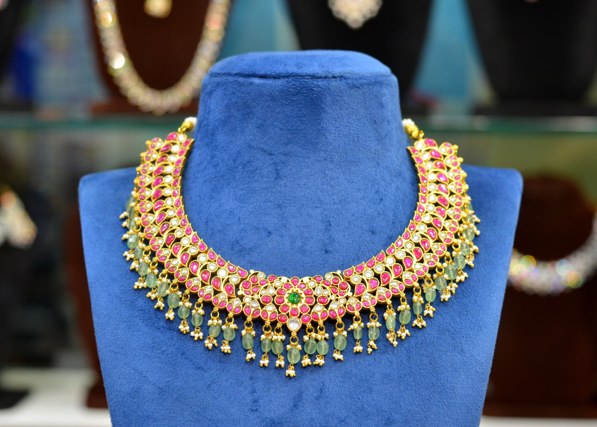 JADAU necklace 733 JADAU MULTI COLOR