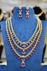 NECKLACE NECKLACE 413 DIAMOND  RUBY