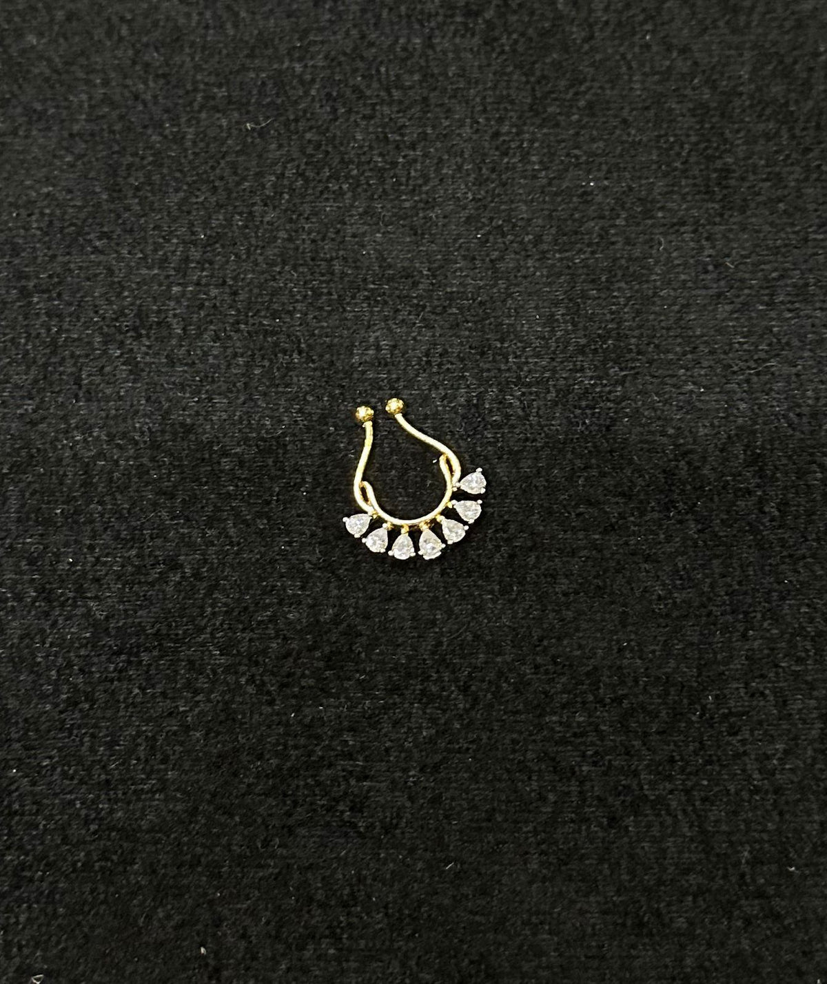 ACCESSORIES  Septum ring 002 DIAMOND medium