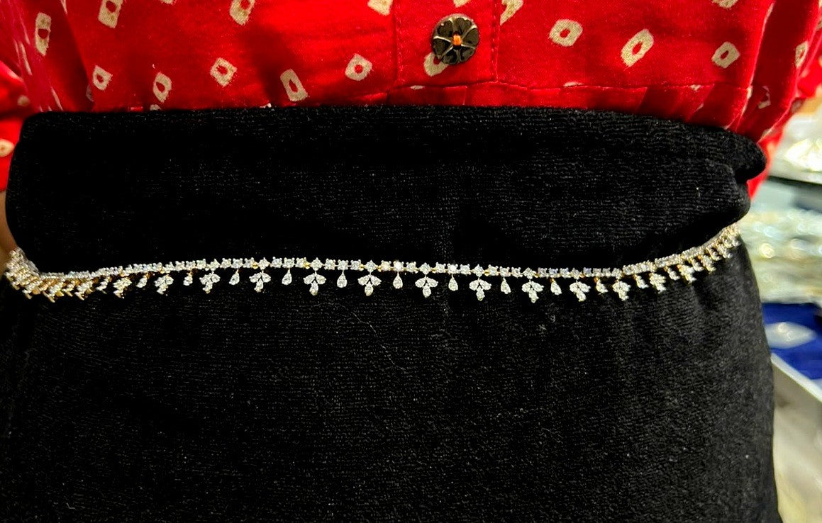 VADDANAM vaddanam 043 DIAMOND DUAL PLATING DIAMOND LOOK