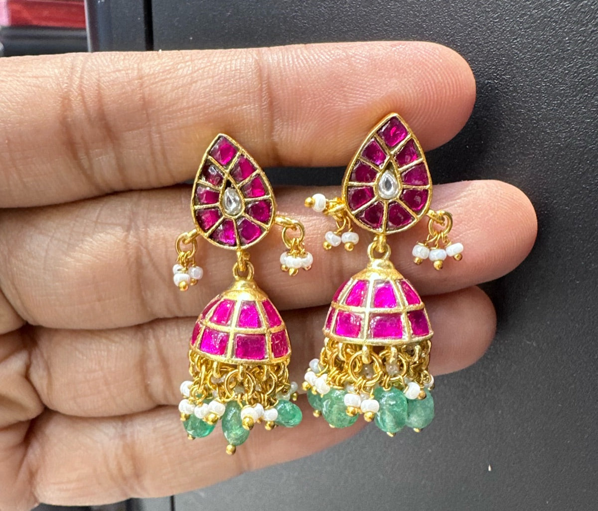 JADAU jHUMKA 120 JADAU RUBY