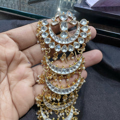 ACCESSORIES EAR Kundan jada 002 KUNDAN medium