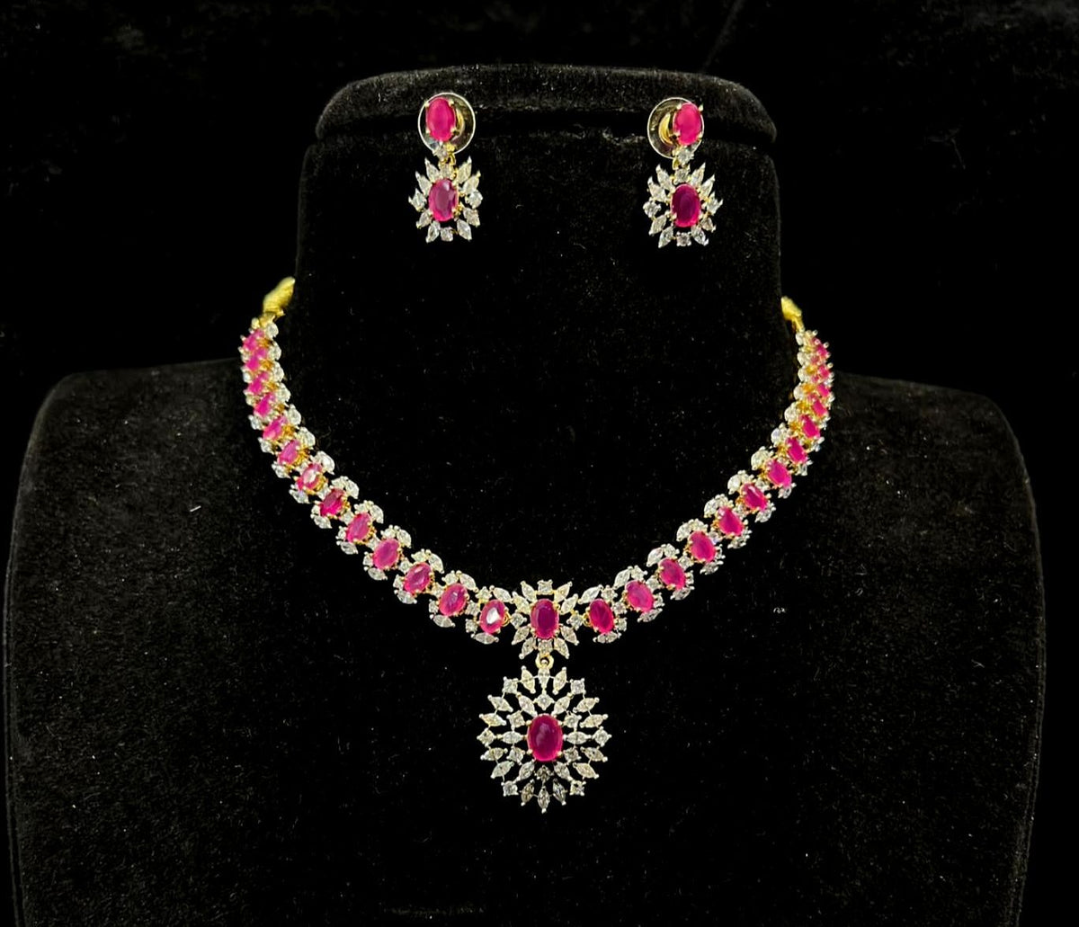 NECKLACE Necklace 391 DIAMOND RUBY
