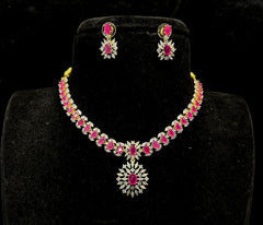 NECKLACE Necklace 391 DIAMOND RUBY