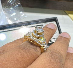 FINGERRING Finge ring 41white  - FI41 DIAMOND RUBY