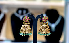 Earring Earrings 153 NAKSHI ANTQIUE MULTI COLOR