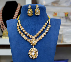 NECKLACE Necklace 849 MOZONITE GOLDEN