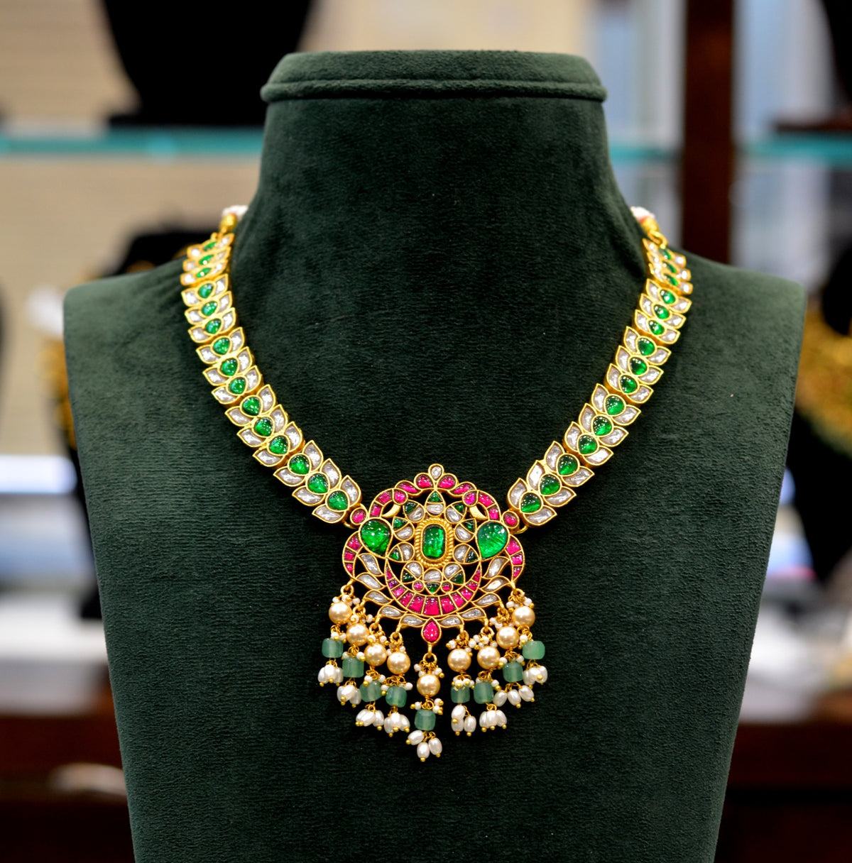 JADAU necklace 146 JADAU MULTI COLOR